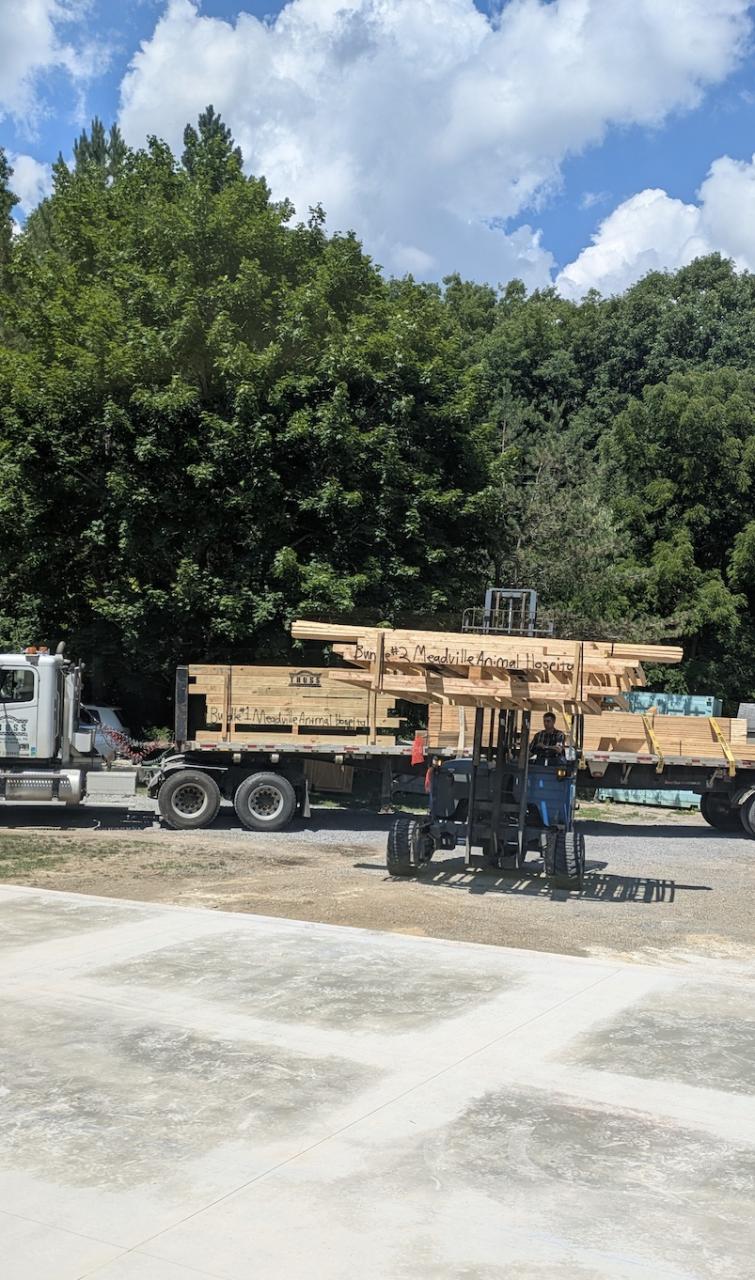 Meadville construction project