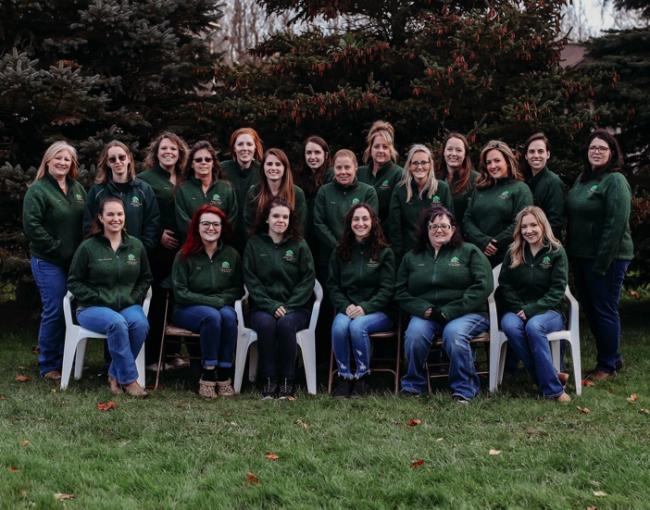 old staff photo chairs