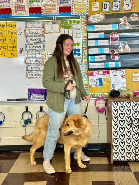 Western Reserve Animal Clinic staff Kingsville Career Day